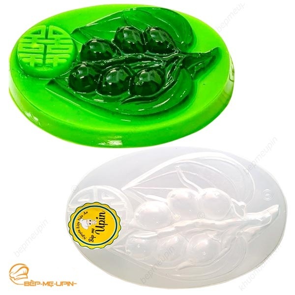 Khuôn nhựa trầu cau đổ thạch rau câu xôi đậu