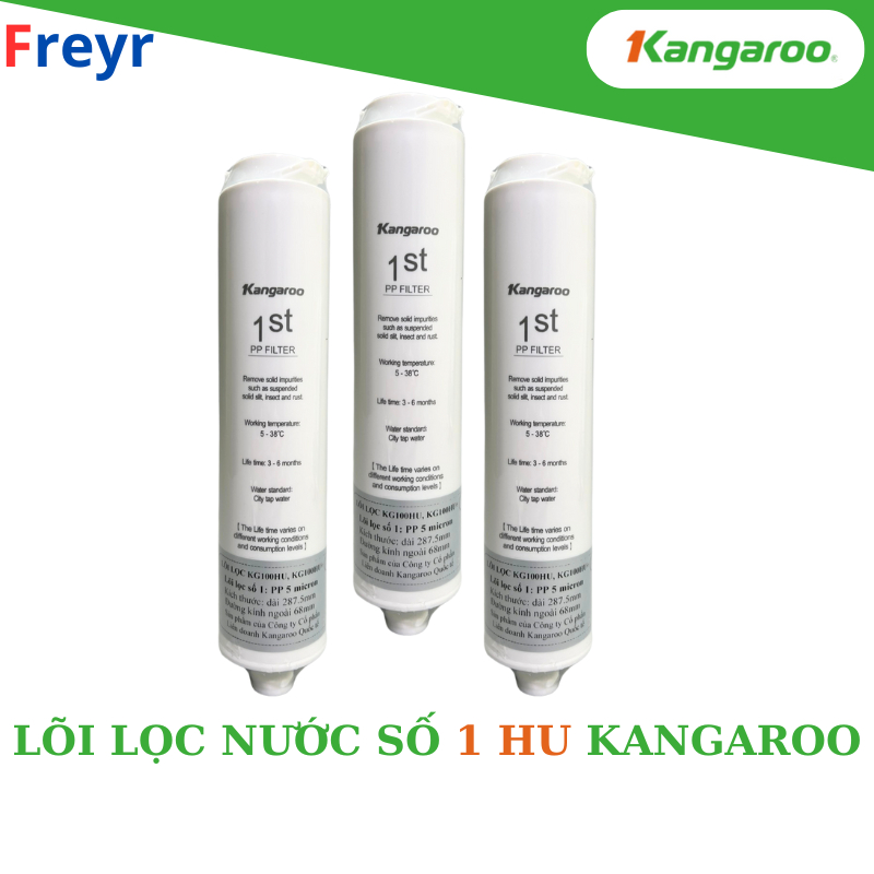 Lõi Lọc Thô Số 1 HU Kangaroo Dành Cho Model Máy KG100HU, KG100HU+, KG100MED, KG100EED