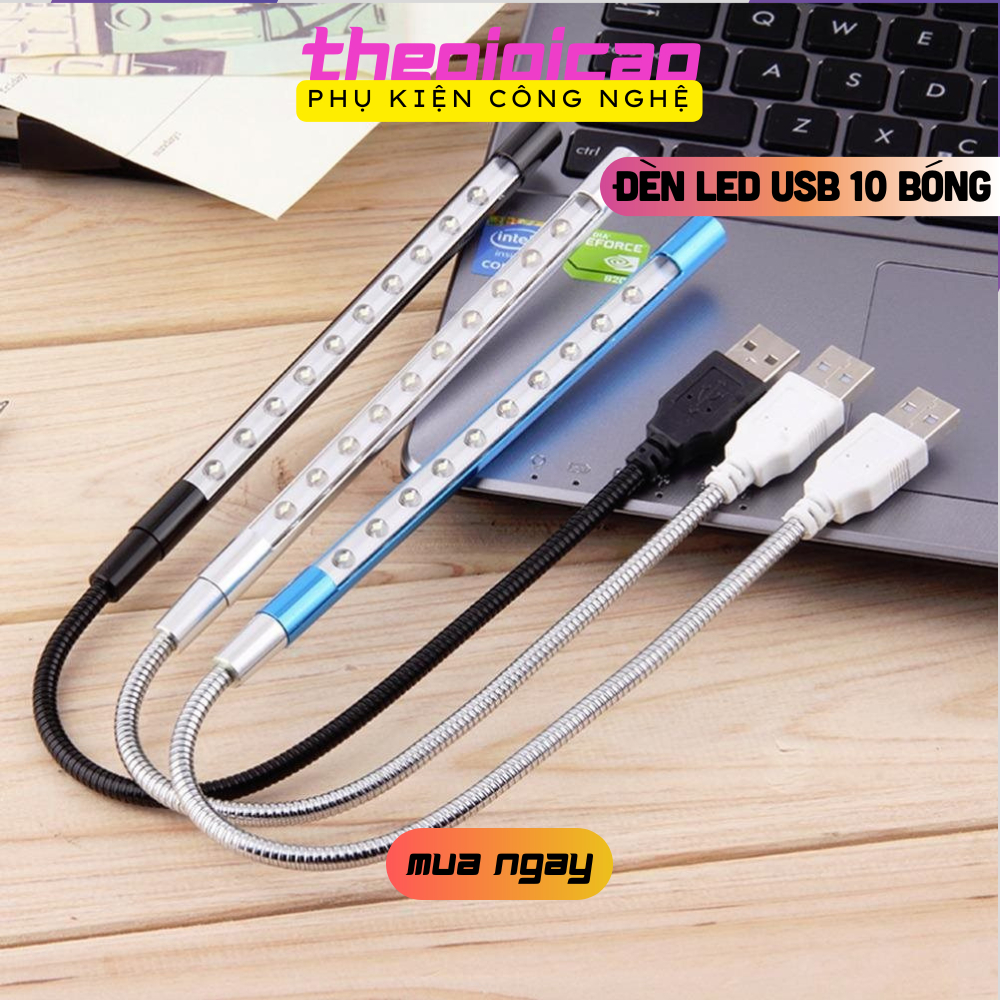 Đèn LED USB 10 Bóng Siêu Sáng