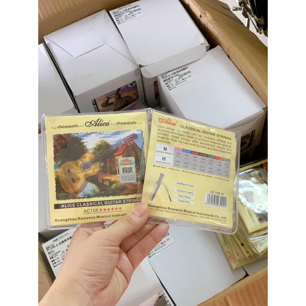 Bộ dây Guitar classic nilon Alice AC106