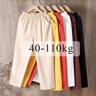 Quần Baggy Đũi Thái, quần đũi dài nữ Bigsize 92kg BGĐ