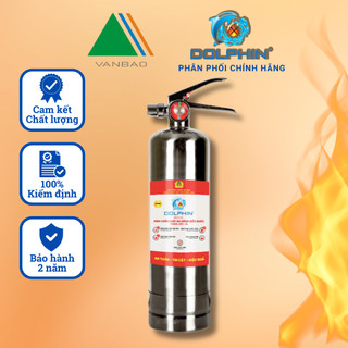 Bình chữa cháy DOLPHIN đa năng gốc nước inox bảo hành 2 năm