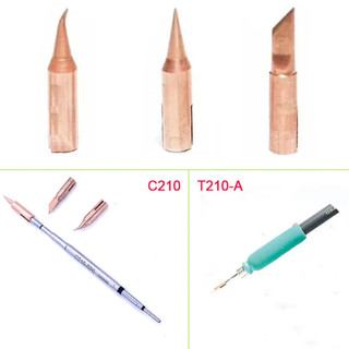 Mũi hàn độ C210 dùng cho mỏ hàn thiếc, lắp vào đầu mũi hàn khi bị mòn