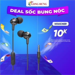 Tai nghe có dây In-ear JBL C200SI JBLC200SIU - Hàng chính hãng - Âm trầm tăng cường, dây chống rối, bền bỉ
