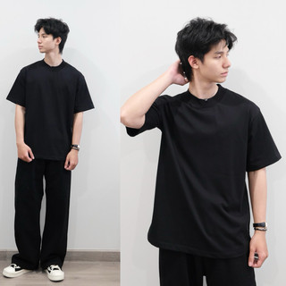 Basic Tee 250 GSM - Áo phông trơn cotton Kì hon