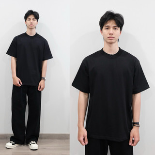 Basic Tee 250 GSM - Áo phông trơn cotton Kì hon