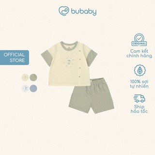 Bộ ngắn tay cổ tròn Bamco BBC130406 | Quần áo chính hãng BU Baby