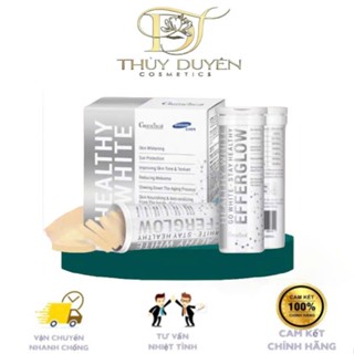 HỘP 30 VIÊN - Viên Sủi Chống Nắng Trắng Da Healthy White Efferglow - Viên Uống Truyền Trắng Cosmeheal