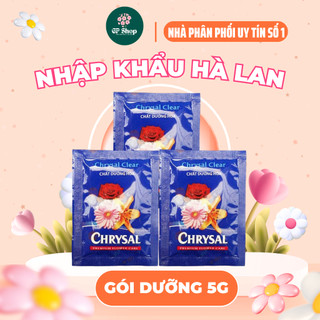 [Sét 50 Gói] Dưỡng Hoa Tươi Lâu Chrysal Nhập Khẩu Từ Hà Lan, Nước Dưỡng Hoa Giúp Hoa Lâu Tàn Bông To