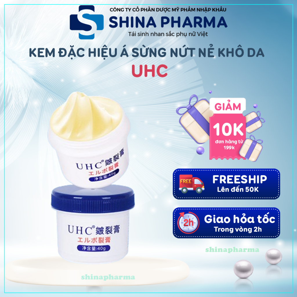 Kem Chặn Đứng Á Sừng UHC CREAM - Kem DARLINKEY UCH Giảm Nứt Nẻ Gót Chân Và Tay, Dưỡng Ẩm Cho Da Giúp Làn Da Mịn Màn