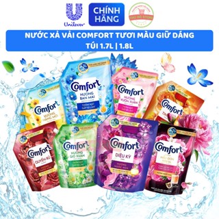 Nước Xả Vải Comfort Tươi Màu Giữ Dáng - Túi 1.7L | 1.8L