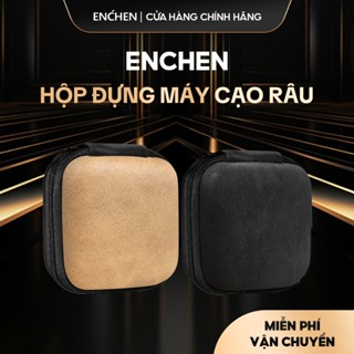 [ Quà Tặng ] Hộp đựng máy cạo râu Enchen mini - chất liệu EVA - 8.5 x 8.8 x 4cm - Nâu, Đen