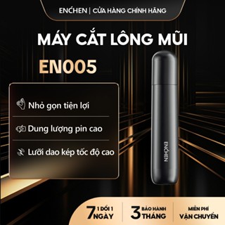 Máy tỉa lông mũi Enchen EN005 tốc độ cao 7000 vòng nhỏ gọn dùng pin AA, an toàn sử dụng - BH 3 tháng
