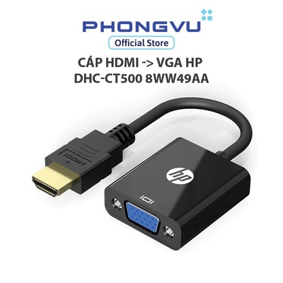 Cáp HDMI -> VGA HP DHC-CT500 8WW49AA - Bảo hành 12 tháng