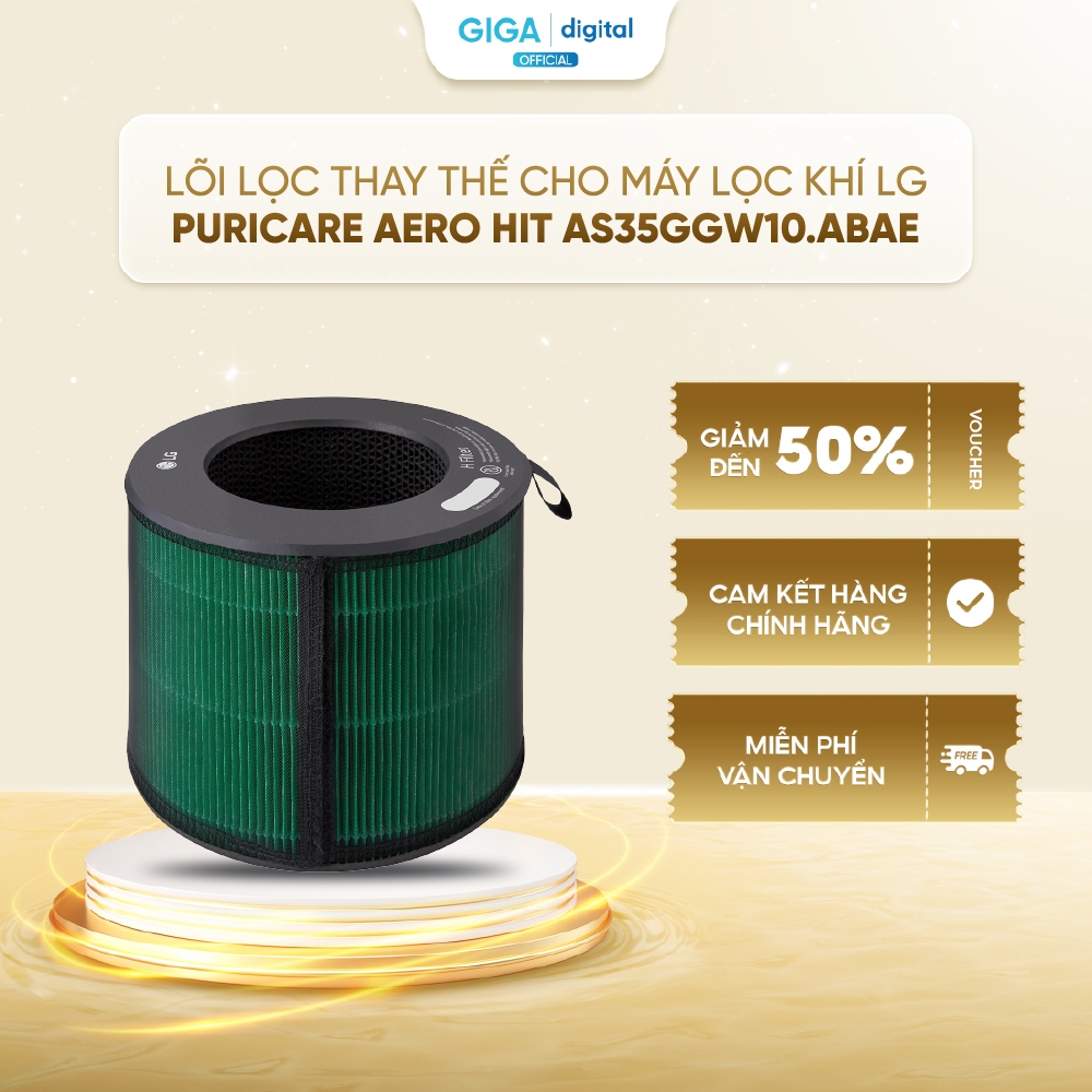 Lõi lọc thay thế cho máy lọc khí LG Puricare Aero Hit AS35GGW10.ABAE - Chính Hãng