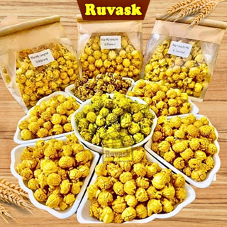 Bắp Rang Bơ Mỹ Siêu To MIX VỊ Giòn Ngon Túi 500g - Bỏng Ngô Mỹ Rang Bơ Hạt To Chất Lượng - Bắp Nổ Ruvask