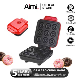  BH 5 năm  Máy làm bánh donut Aimi Máy nướng bánh mì Máy làm bánh rán Nấu Ăn 