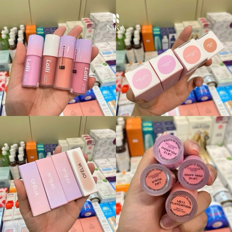 [NEW #01- #14] MÁ HỒNG KEM OFELIA LOLLI LIQUID BLUSH