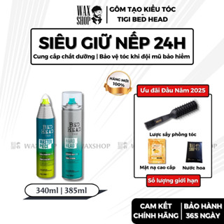 Gôm xịt giữ nếp tóc cao cấp Hard Head, Master Piece Tigi Bed Head giữ nếp, tạo kiểu tóc - Waxshop