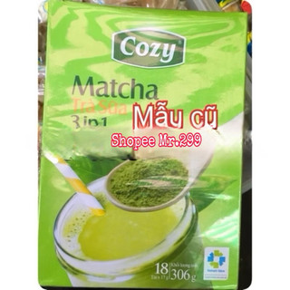 Bột Matcha trà sữa Cozy hoà tan 10 túi [Date mới]