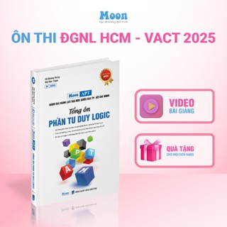 Sách ôn thi đánh giá năng lực TP Hồ Chí Minh APT 2025 - Tổng ôn phần tư duy logic - Sach id