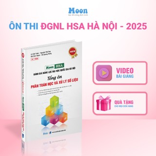  Sách ôn thi đánh giá năng lực Hà Nội  hsa 2025 Tổng ôn phần Toán Học và xử lý số liệu - Sach id 