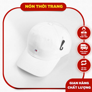 Mũ lưỡi trai Tô Mỳ Logo thêu mini khoá kim loại tag mac đầy đủ