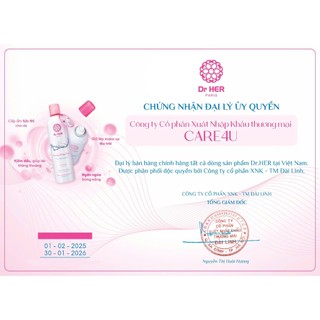 Xịt khoáng cấp ẩm Dr HER Paris 400ML