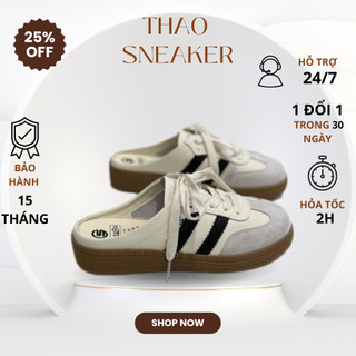  Giày Sục Thể Thao D.a.s 2 Vạch Nữ Giày Sneaker Đen Full Box Bill  CÓ HỖ TRỢ ĐỔI SIZE  Mã N13 