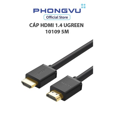 Cáp HDMI 1.4 Ugreen 10109 5m - Bảo hành 18 tháng