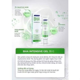 Gel Dưỡng BHA Phục Hồi Cho Da Dầu Mụn ACNE RX BHA Intensive Gel 35g