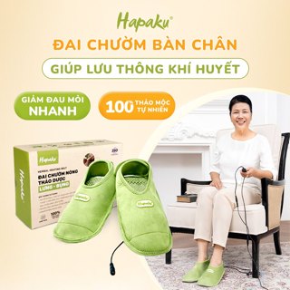 Máy Mát Xa Chân Từ Thảo Dược HAPAKU, Giúp Giảm Tê Lạnh Bàn Chân, Lưu Thông Khí Huyết, Thư Giãn Ngủ Ngon Máy Massage