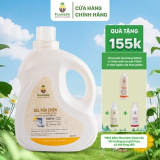Nước Rửa Chén Cho Máy Rửa Chén Bát Fuwa3e Hữu Cơ Sinh Học Dạng Gel 2L