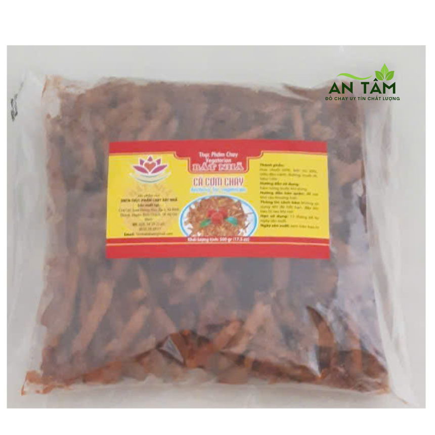 500g cá cơm chay Bát Nhã, đồ ăn chay, thực phẩm chay, đồ chay dùng được ngay [hỏa tốc hcm]