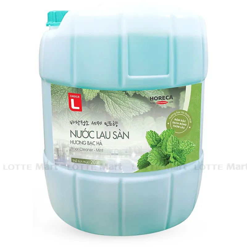 Nước Lau Sàn Choice L Hương Bạc Hà Thùng 20L