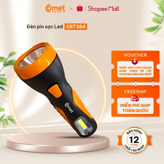 [Vào LIVE - Hỏa tốc HCM+HN] Đèn Pin Sạc Led Comet CRT254 2W đa năng - Lỗi 1 đổi 1 trong vòng 6 tháng