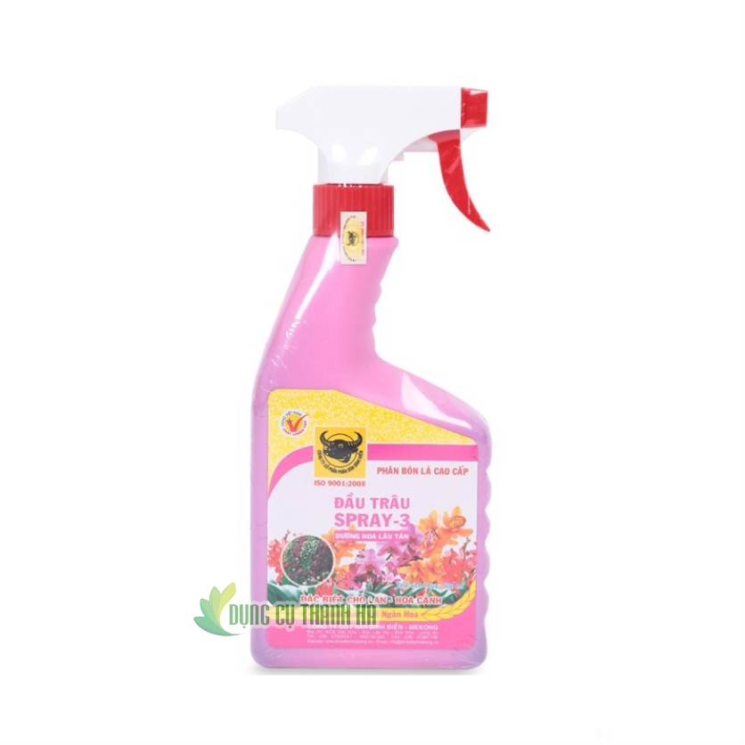 Phân bón spray, phân bón lá đầu trâu dưỡng hoa lâu tàn