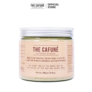 Bột tắm trắng thảo mộc Cafuné - chiết xuất 100% thảo mộc tự nhiên dưỡng trắng mịn da  200 Gram  