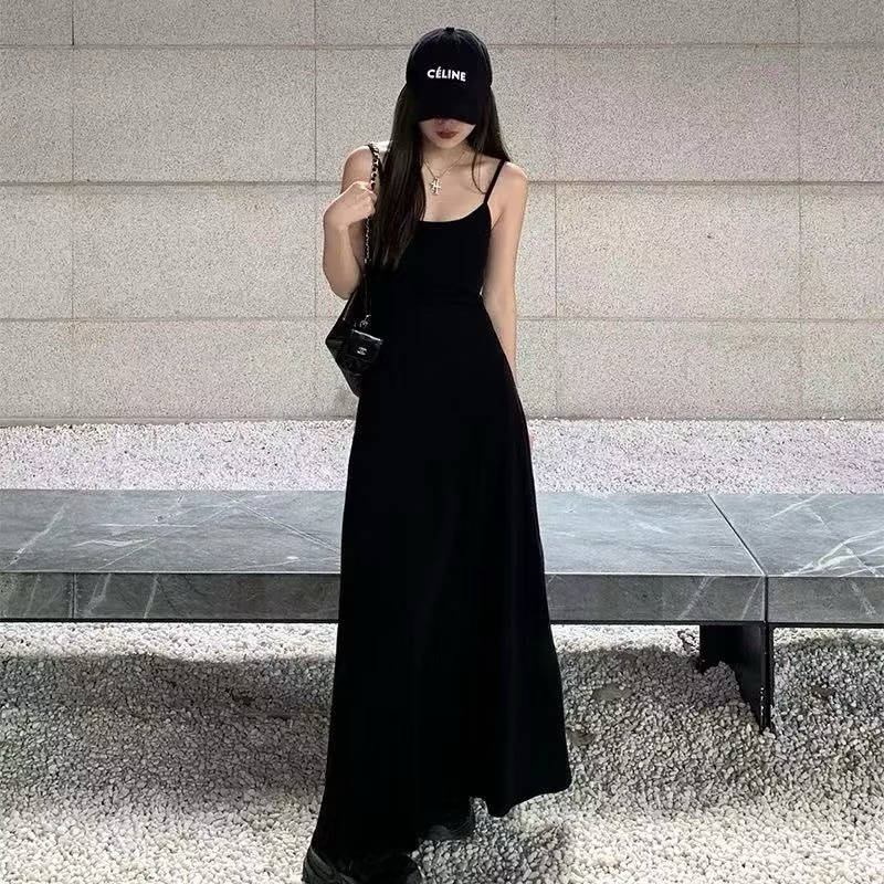 Đầm Maxi Nữ Hai Dây Dáng Dài 3 Màu Thun Tăm Lạnh Cực Tôn Dáng ( Có bigsize) Maxi | BigBuy360 - bigbuy360.vn