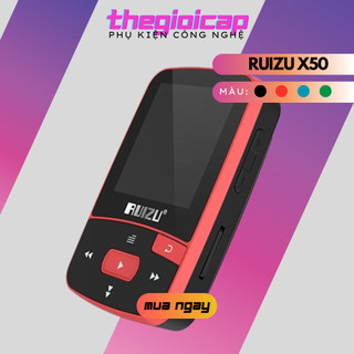 Máy nghe nhạc lossless thể thao bluetooth 4.0 ruizu x50 bộ nhớ trong 8gb