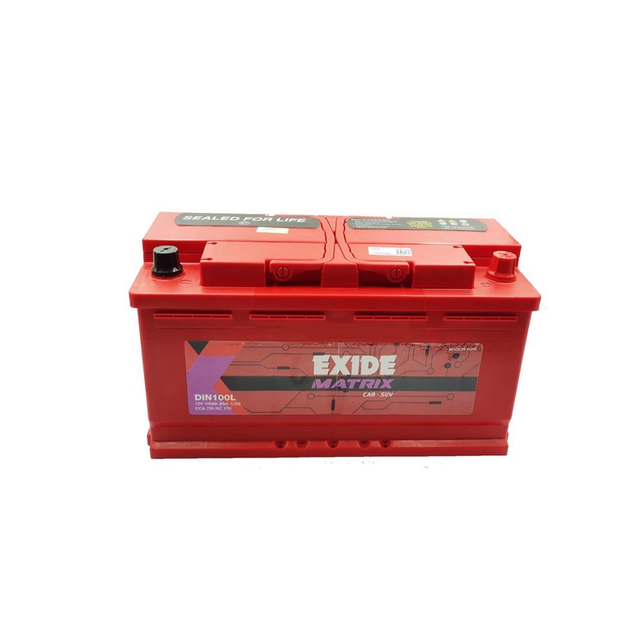 Bình Ắc Quy EXIDE DIN100L 12V-100Ah