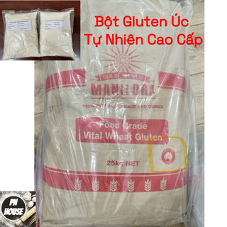 1 KG - 2 KG HÀNG ÚC GIÁ SỈ Bột lúa mì Gluten - Bột lúa mì vital wheat gluten - Bột mì căn làm đồ chay, chả chay.