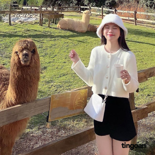 Áo khoác len lông mịn LISA LOVE màu Pinky Tingoan store newtag săn sale mẫu mới nhất