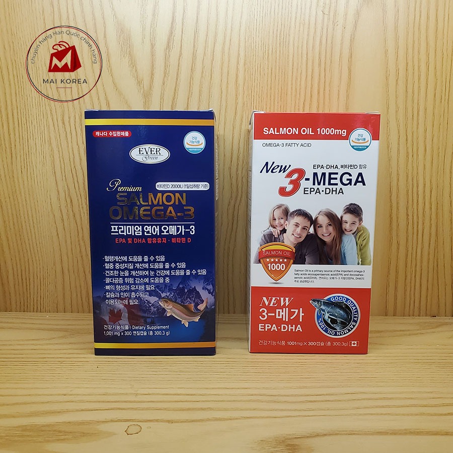 Dầu cá Omega 3 Hàn Quốc
