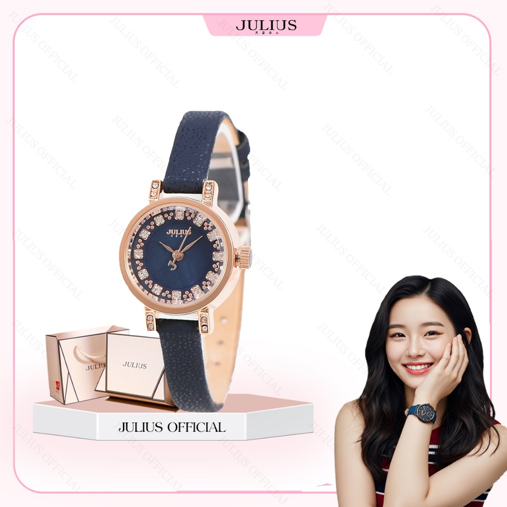 Julius JA-884 đồng hồ nữ Julius dây da | Julius Official