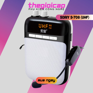 Máy trợ giảng không dây soaiy s-708 hàng chính hãng