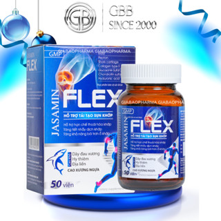 Viên uống bổ khớp Jasamin Flex giảm thoái hóa khớp, giảm đau khớp (1 hộp/50 viên)