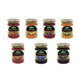 Mứt trái cây Golden Farm hũ 210g vị dâu, việt quất, nho, cam, phúc bồn tử, dứa