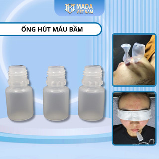 Ống Hút Máu Bầm, Ống Hút Mụn, Hút Dịch Dùng Sau Nặn Mụn (100 Ống) | MADA VIETNAM