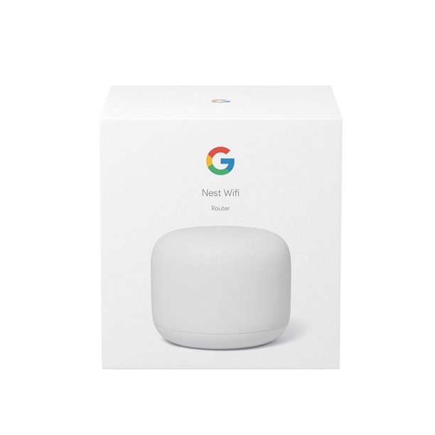 Google Nest Wifi 2200 Mb/s Mesh thiết bị phát Wifi cao cấp, phạm vi phủ sóng tới 600 m² (GA00595-US)